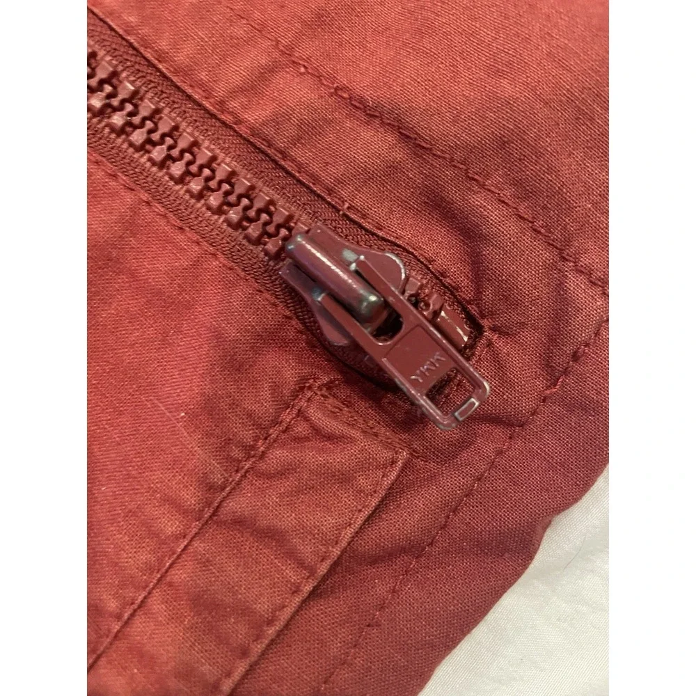 Vintage 1980s Banana Republic Safari Photo Journalist Rust Red Vest Mens S